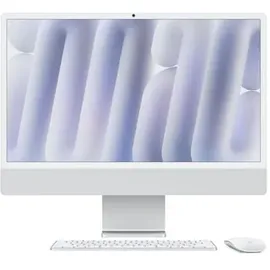 Apple iMac 24" Retina 4,5K 2024 M4/24/1TB 10C GPU Silber NUM NTG BTO