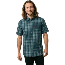 Fjällräven Övik Lite Kurzarmhemd Blau M