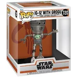 Funko Pop! Star Wars The Mandalorian - IG-12 with Grogu Deluxe