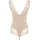 Magic Bodyfashion Stringbody MAGIC BODYFASHION, Damen, Gr. M, N-Gr, cappuccino, Mikrofaser, Obermaterial: 83% Polyamid, 17% Elasthan, körpernah, tiefer V-Ausschnitt, Bodys Stringbody, leichter Shape-Effekt, elegant, mit Spitze
