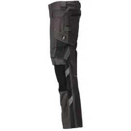 Mascot Hose mit Knietaschen, cotton+ Hose 82C64 schwarz/dunkelanthrazit