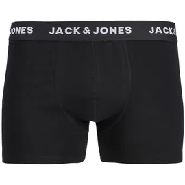 JACK & JONES JACSOLID TRUNKS Blau/Schwarz/Grau L 12er Pack