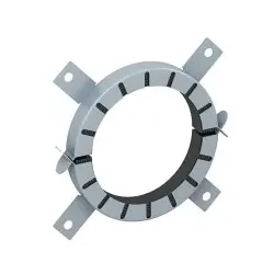 OBO 7202205 Rohrmanschette für brennbare Rohre Ø75mm Intumeszierender Baustoff grau TCX-075