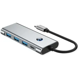 Value USB-C 7-in-1 7 Ports HDMI 4K60, 100W PD,