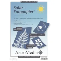 AstroMedia GmbH Das Solar-Fotopapier (14x19cm), 20 Blatt