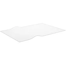 vidaXL Tischfolie Transparent 160 x 90 cm 2 mm PVC