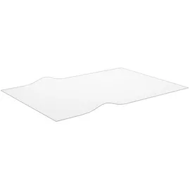 vidaXL Tischfolie Transparent 160 x 90 cm 2 mm PVC