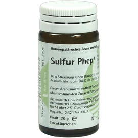 Phönix Laboratorium GmbH Sulfur Phcp Globuli