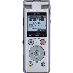 Olympus DM-770 (8 GB), Diktiergerät, Silber