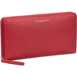 Bugatti Langbörse Linda Zip Around Wallet Portemonnaies   Rot Damen 
