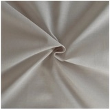 Stofferia Stoff Gardinenstoff Voile Halbtransparent Lucent Leinen, Breite 280 cm, Meterware beige