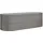 vidaXL Hochbeet Pulverbeschichteter Stahl 224 x 80 x 68 cm Grau