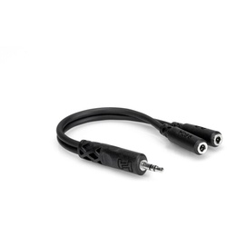 Hosa YMM-232 Kopfhörer Y-Kabel-Adapter 3,5 mm TRS an