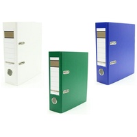 Livepac Office 3x Ordner DIN A5 / 75mm /