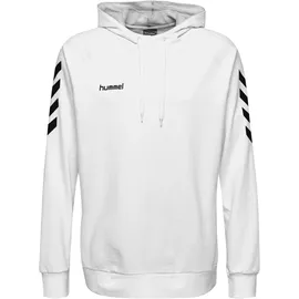 hummel GO Baumwoll Hoodie Kinder white 140