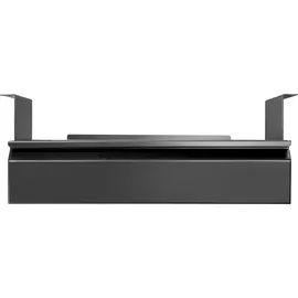 Maclean Brackets Untertisch Schublade mit Regal bis max. 5kg Unterbau unter Schreibtisch Halterung Hängeschublade Homeoffice