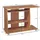 KADIMA DESIGN Laptoptisch Computertisch: 3D-Ecken, Stauraum, 90x66x50 cm, Spanplattenkonstruktion, Rollen. Beige, 90x50x71