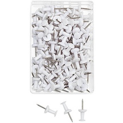 100 WEDO Pinnnadeln Diabolo weiß