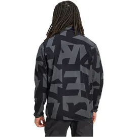 adidas Terrex Multi Printed Fleecejacke Schwarz/Carbon M