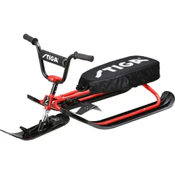 Schlitten STIGA Snowracer Curve SX Inkl. Sitzbezug Rot/Schwarz EINHEITSGRÖSSE