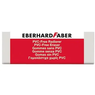 Eberhard Faber FABER Radierer PVC-FREE weiß