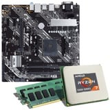 Mainboard Bundle | AMD Ryzen 7 5700X 8x3400 MHz, ASUS Prime B450M-K II, 32 GB DDR4-RAM, 1x M.2 Port, 6X SATA 6Gb/s, USB 3.2 Gen2 | Tuning Kit | CSL PC Aufrüstkit