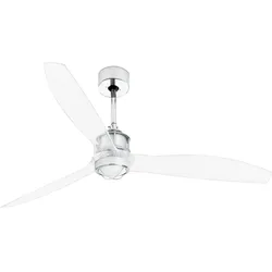 JUST FAN M LED Chrom DC-Lüfter