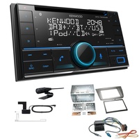 Kenwood DPX-7300DAB Autoradio Bluetooth DAB+ für Seat Toledo III anthrazit