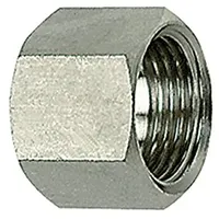 Riegler 6-kant-Überwurfmutter, G 3/8, für Tüllengröße LW 4/6/9, ES
