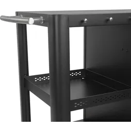 BBQ-Toro Grilltisch 95 x 50 x 80 cm Schwarz