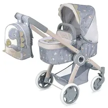 Decuevas 3x1 Faltbarer Coco Mit Rucksack Für Puppen Bis Zu Puppenwagen Puppe 41x62x70 Cm 48 Cm - Multicolor - One Size