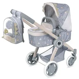 Decuevas 3x1 Faltbarer Coco Mit Rucksack Für Puppen Bis Zu Puppenwagen Puppe 41x62x70 Cm 48 Cm - Multicolor - One Size