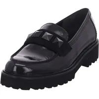 Gabor Slipper, Frauen Slip On,Best Fitting,Halbschuhe,Slides,Schlupfschuhe,schluepfschuhe,Loafer,Slip-ons,schwarz (Uni),42 EU / Loafer - Knautschlack, Größe:8, Farbe:schwarz (uni) 0 - Schwarz 42