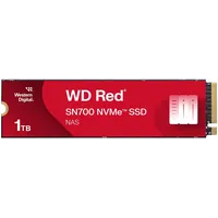 Western Digital WD Red SN700 1TB NVMe SSD for NAS devices, with robust system responsiveness and exceptional I/O performance