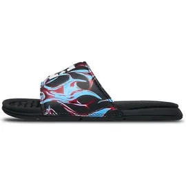 DC Shoes Sandale DC SHOES "Bolsa", Jungen, Gr. 3,5, bunt (blau, rot, weiß), Obermaterial: Synthetikmaterial / Futter: Textil / Außensohle: EVA., Schuhe Sandale