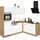 kochstation Winkelküche L-Form 230 cm weiß