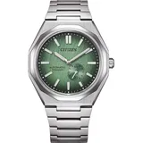 Citizen NK5020-58X Chronograph Uhr Herrenuhr Titan Chrono silber