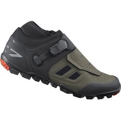 Shimano SH-ME7E MTB Enduro Schuhe Spd, Speedlacing, Olive olive (E07) 40