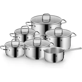 WMF Inspiration Topf-Set 6-tlg. 3 x Fleischtopf + 2 x Bratentopf + Stielkasserolle