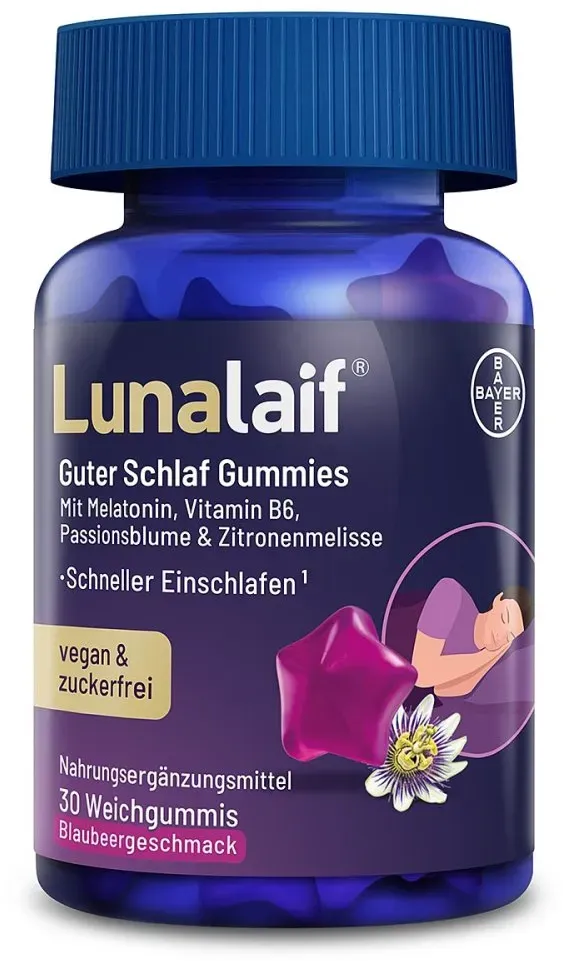 Lunalaif Guter Schlaf Gummies