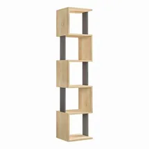 woody fashion Bücherregal 161 x 30 x 35 cm Braun