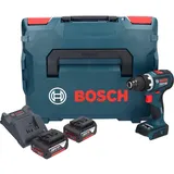 Bosch GSR 18V-90 C inkl. 2 x 5,0 Ah + Ladegerät + L-Boxx
