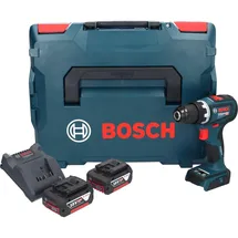 Bosch GSR 18V-90 C inkl. 2 x 5,0 Ah + Ladegerät + L-Boxx