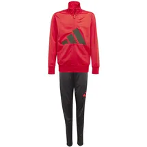 adidas Kinder ESSENTIALS BIG LOGO CLIMACOOL TRACKSUIT, pure ruby/black, 11-12 Years