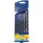 Irwin Hartmetall Mehrzweckbohrer Set 7tlg. 4 mm/5 mm/6 mm/7 mm/8 mm/10 mm/12 mm Zylinderschaft