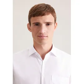 SEIDENSTICKER REGULAR FIT Regular fit, Businesshemd mit Brusttasche, Weiss, 39