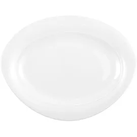 Esmeyer Seltmann Weiden 001.686292 Servierplatte oval 35 cm, Weiß