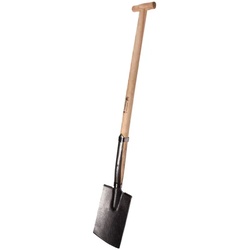 Rodespaten Blattmaß 285x180mm Gr.2 m.T-Stiel Stiel-L.950mm 2800g KRUMPHOLZ