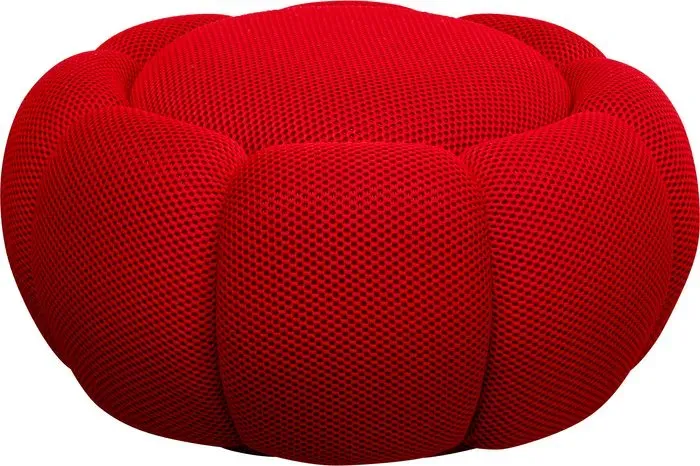 KARE DESIGN Hocker Peppo 88041 Stoff Rot