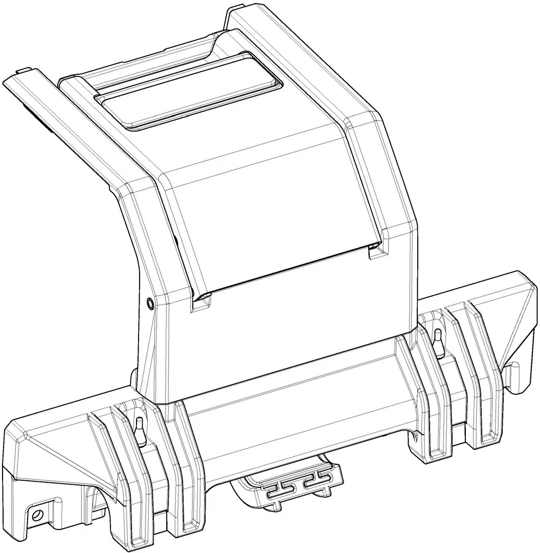 LOWER PART TR36 LOCKING SYSTEM